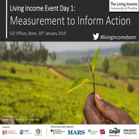 Living Income Event: Measurement Day Introductory Session 