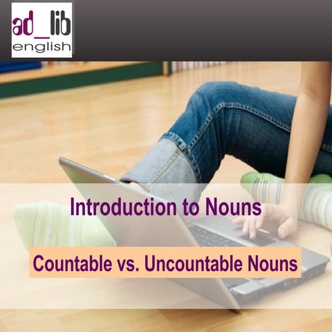 Introduction To English Nouns - part 4