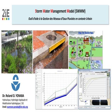 Introduction au Modèle EPA SWMM pour la modélisation des réseaux d'assainissement pluvial