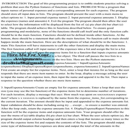 INTRODUCTION The goal of this programming project is to entble studen.pdf