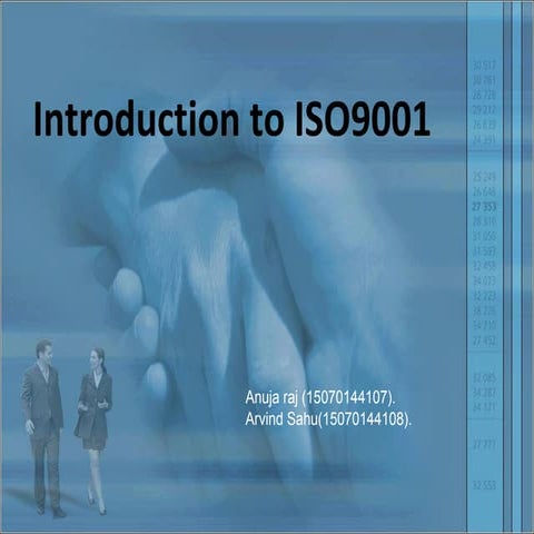 Introduction of iso9001