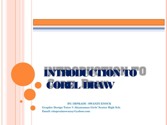 Introduction to Corel Draw
