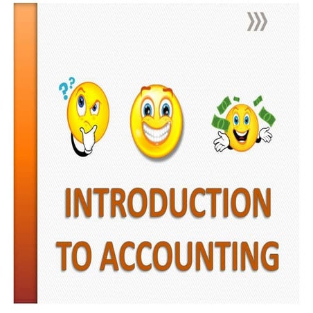 INTRODUCTION TO ACCOUNTING | PDF