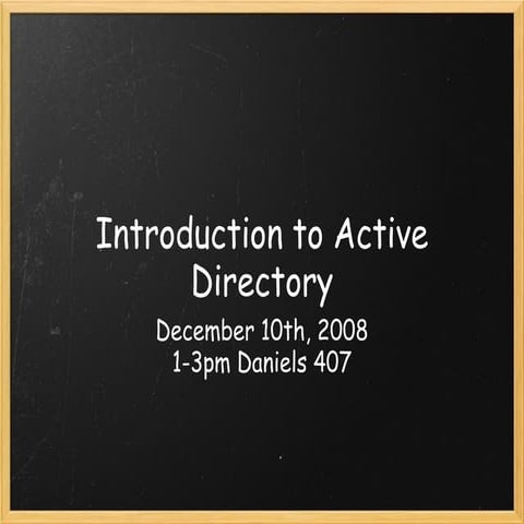 Introduction_to_Active_Directory and Windows Server