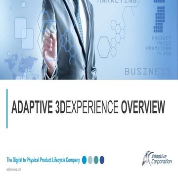 Introductiontoadaptiveand3dexperience 180807145140