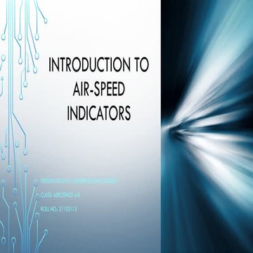 Introduction to air-speed indicators [Autosaved] 1.pptx