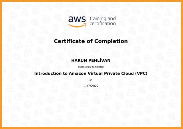 Introduction to Amazon Virtual Private Cloud (VPC)