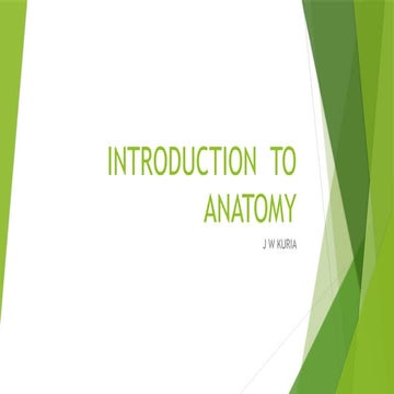 INTRODUCTION TO ANATOMY .pptx