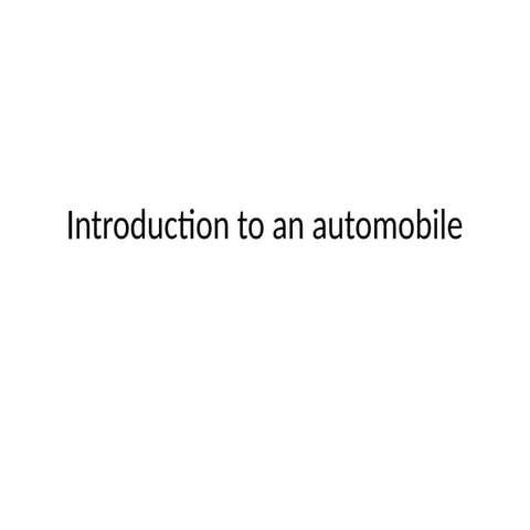 Cars | PPTX