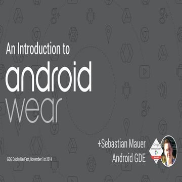Introduction to Android Wear