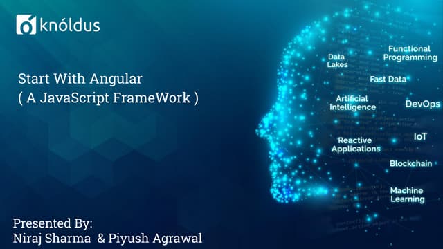 Start with Angular framework