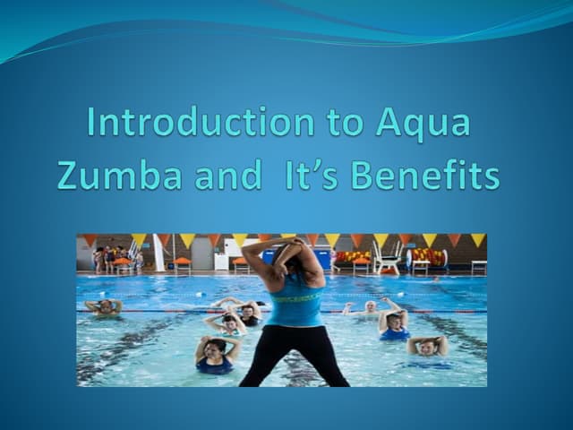 Introduction to Aqua Zumba and It’s Benefits – Karyna Alexandar Tijero