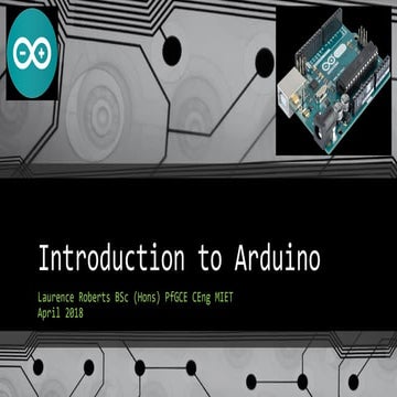Introduction to arduino | PPT