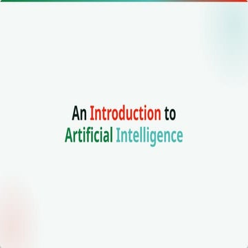 Blue and Green Modern Artificial Intelligence Presentation.pptx