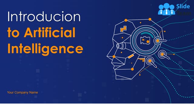 Introduction To Artificial Intelligence Powerpoint Presentation Slides