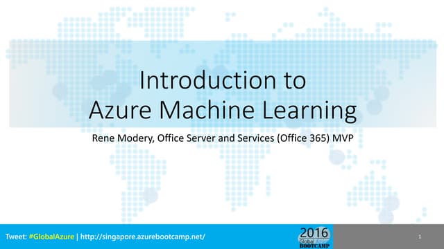 Introduction to Azure Machine Learning