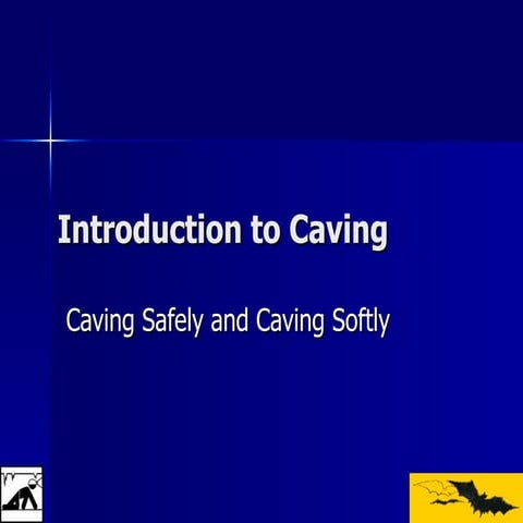 Introduction to basic caving