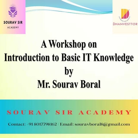 Introduction to Basic IT  Knowledge.pptx