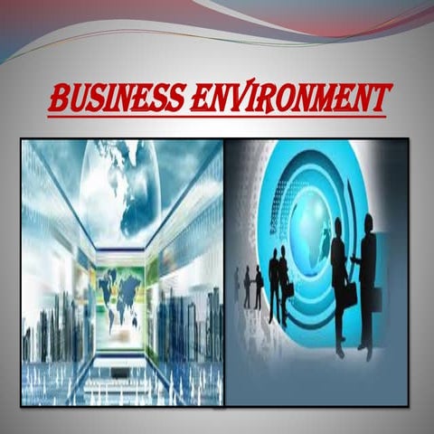 Introduction to business environment slides | PPTX