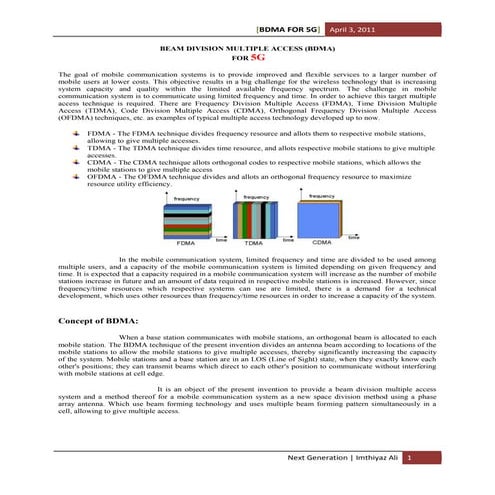 Introduction to beam division