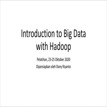 Pengenalan Big Data untuk Pemula