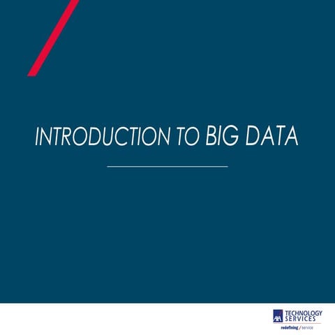 Oh! Session on Introduction to BIG Data