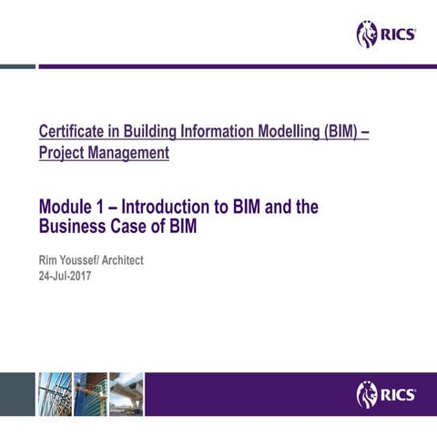 Introduction to BIM and business case of BIM