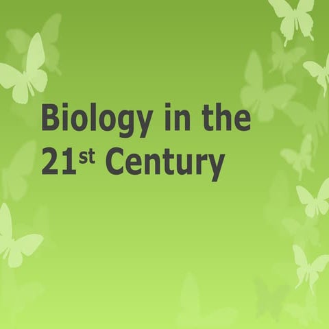 Introduction to Biology