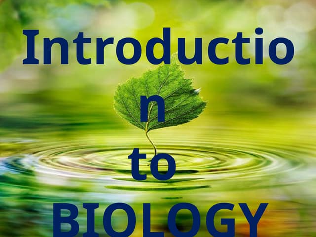 History Of Biology Pptx