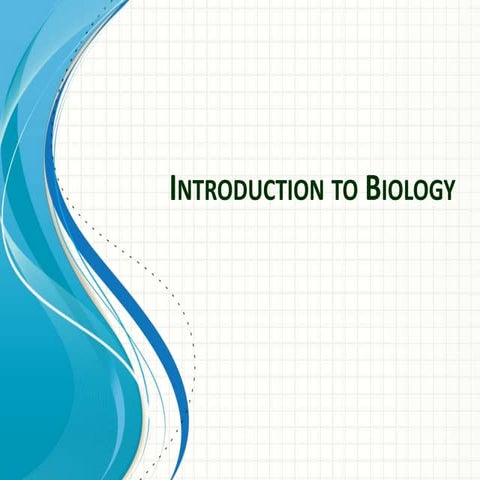 Introduction to biology101