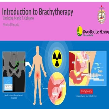 Introduction to Brachytherapy, Overview.pptx