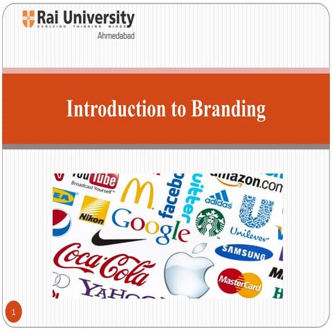 Introduction to branding - Basics of advertising
