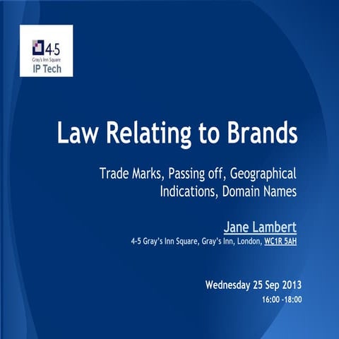 Introduction to brands