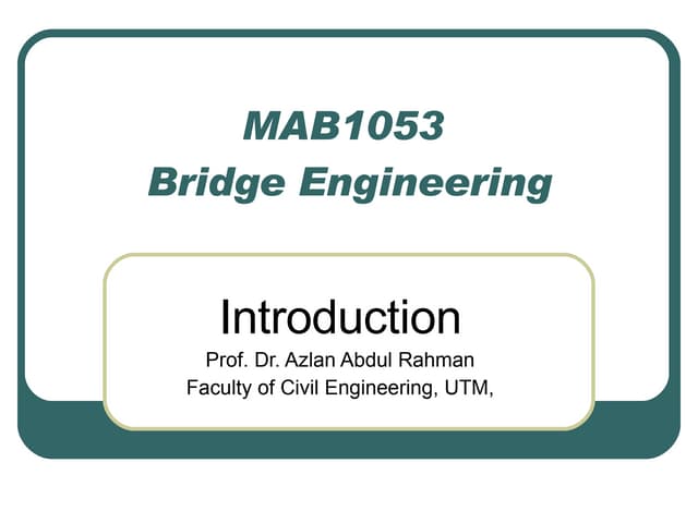 Bridge 