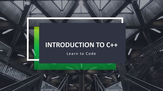 Introduction to CPP or C++ | PDF