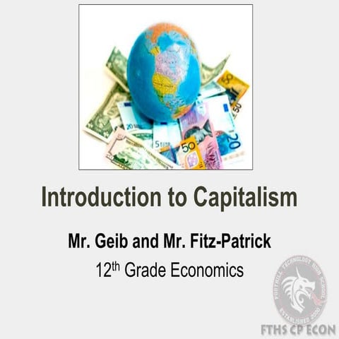 Introduction to Capitalism