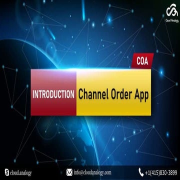 Introduction to Channel Order App
