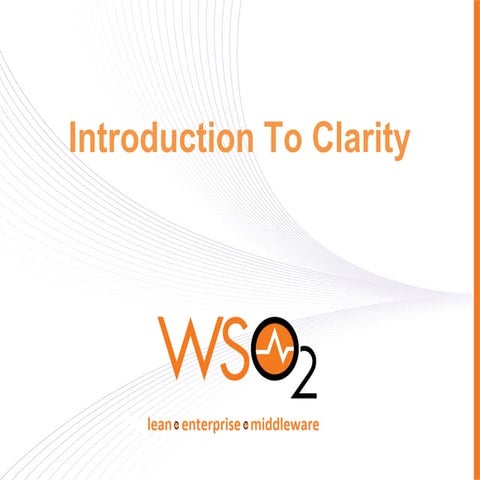 Introduction to clarity
