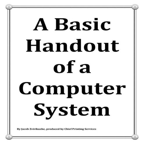 Introduction to comp science