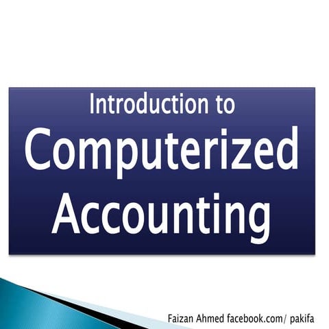 computerized accounting