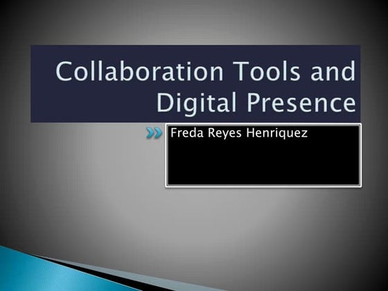 Freda Reyes presentations