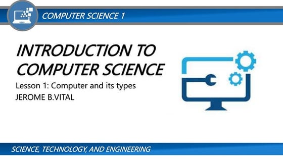 HIERARCHY OF COMPUTER/TYPES OF COMPUTER | PPTX