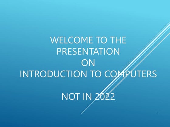 COMPUTERS ALL AROUND US | PPT