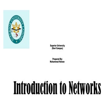 Categories of Computer Networking- LAN, WAN, MAN, PAN | PPTX