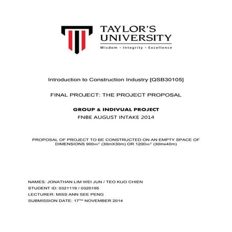 ICI Introduction to construction industry portfolio