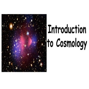Introduction to cosmology