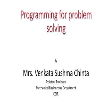 Programming languages | PPT