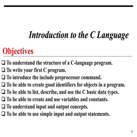 Introduction_to_c_programming.ppt for software developing students | PPT image.