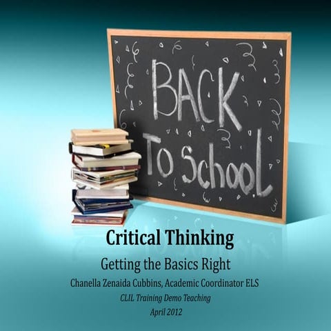 Introduction to critical_thinking