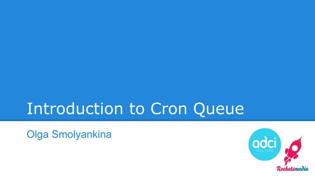 Introduction to cron queue